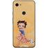 Betty Boop With Puppy Orange Background Google Pixel 3a XL Skin